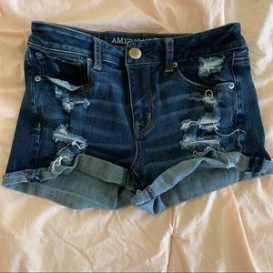 American Eagle Demin SuperStretch Shorts